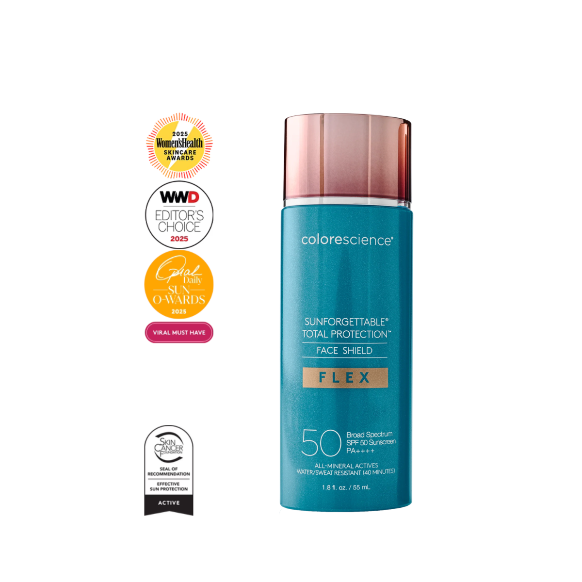 Colorescience Sunforgettable® Total Protection® Face Shield Flex FPS 50
