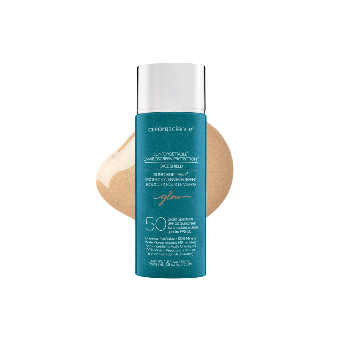 Sunforgettable bouclier pour le visage FPS 50 - Glow